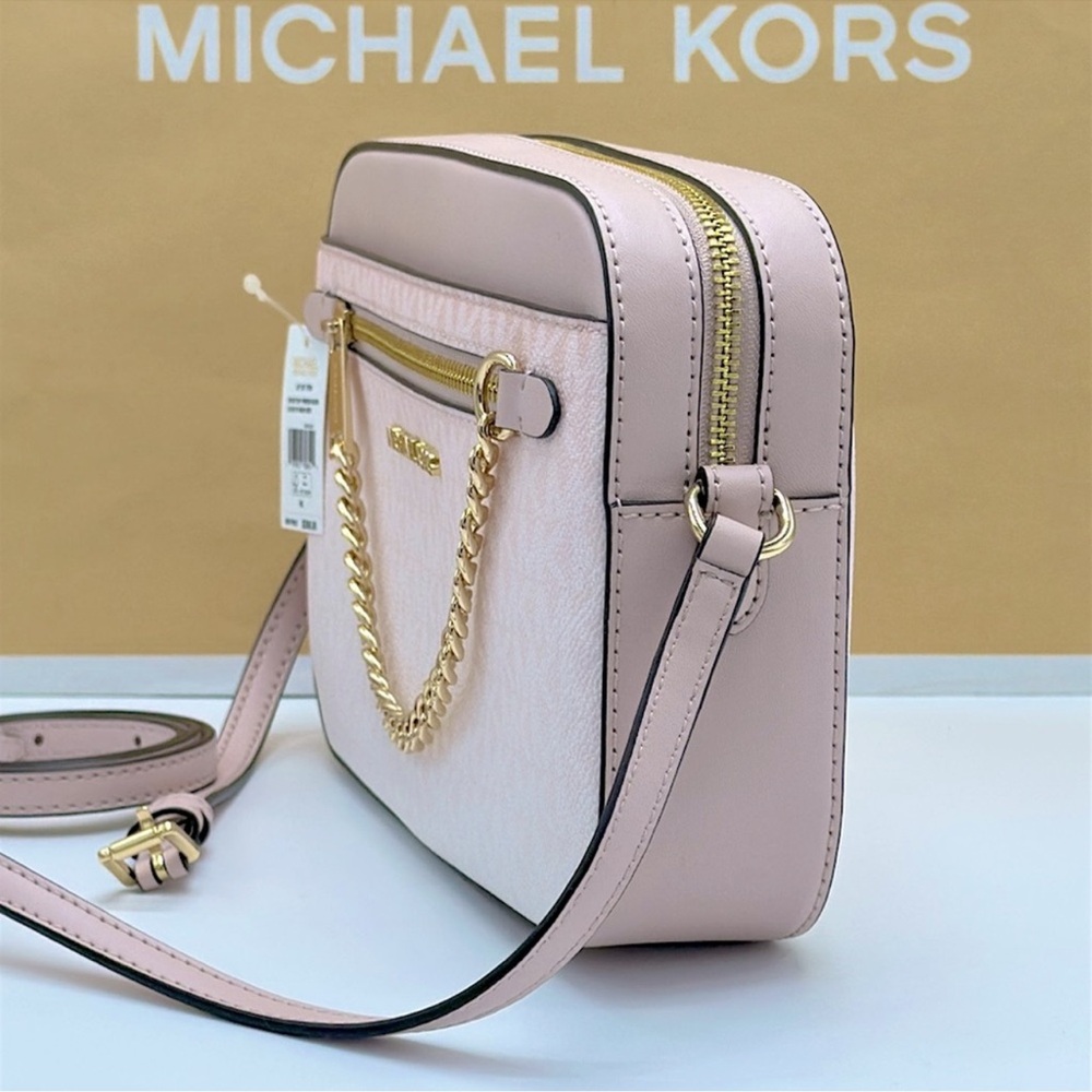 Michael Kors Jet Set Lg East West Ombré Signature Logo Crossbody Bag
Powder Bls - Picture 5 of 16